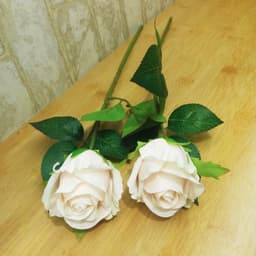 image-Artificial Silk Rose Bouquet 40cm European Style Home Decor