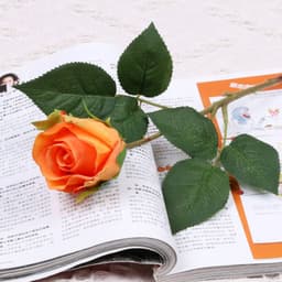 image-Artificial Silk Rose Bouquet 40cm European Style Home Decor