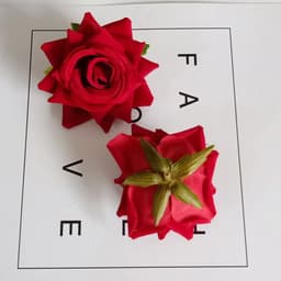 image-Silk Flower Rose Head Wedding Decoration Corsage Arch Floral