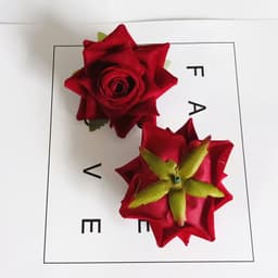 image-Silk Flower Rose Head Wedding Decoration Corsage Arch Floral