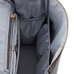 image-PU Mommy Backpack Large Capacity Multifunctional Diaper Bag