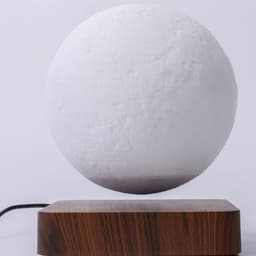 image-Magnetic Levitation Moon Light 3D Printing LED Night Light