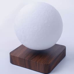 image-Magnetic Levitation Moon Light 3D Printing LED Night Light