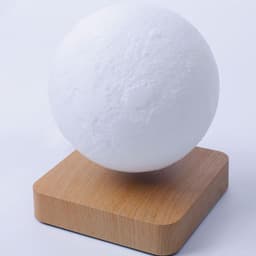 image-Magnetic Levitation Moon Light 3D Printing LED Night Light