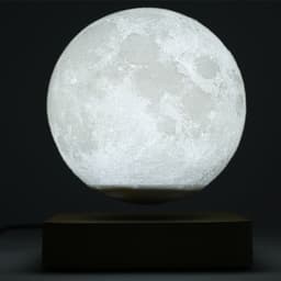 image-Magnetic Levitation Moon Light 3D Printing LED Night Light