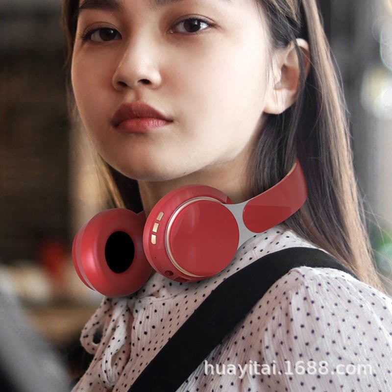 image-Bluetooth 5.0 Wireless Headphones Over-Ear Stereo Music Headset