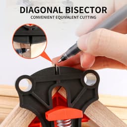 image-Onkel.J Woodworking Right Angle Clamp 90° Corner Clip 4-Pack
