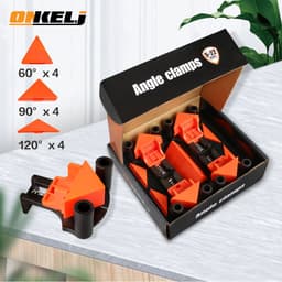 image-Onkel.J Woodworking Right Angle Clamp 90° Corner Clip 4-Pack