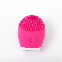 image-Electric Silicone Facial Cleansing Brush Waterproof Vibration