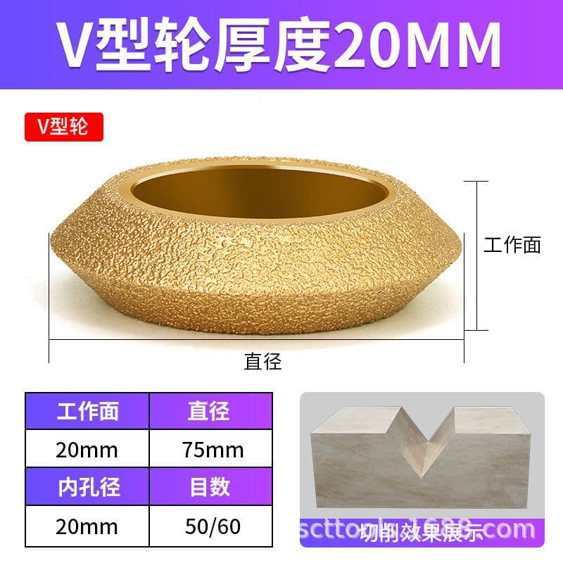 image-Diamond Grinding Wheel for Angle Grinder - Stone Marble Tile