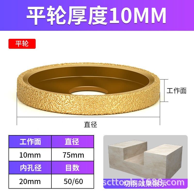 image-Diamond Grinding Wheel for Angle Grinder - Stone Marble Tile