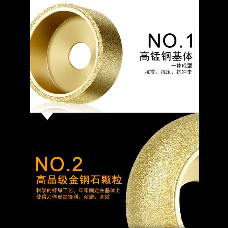 image-Diamond Grinding Wheel for Angle Grinder - Stone Marble Tile