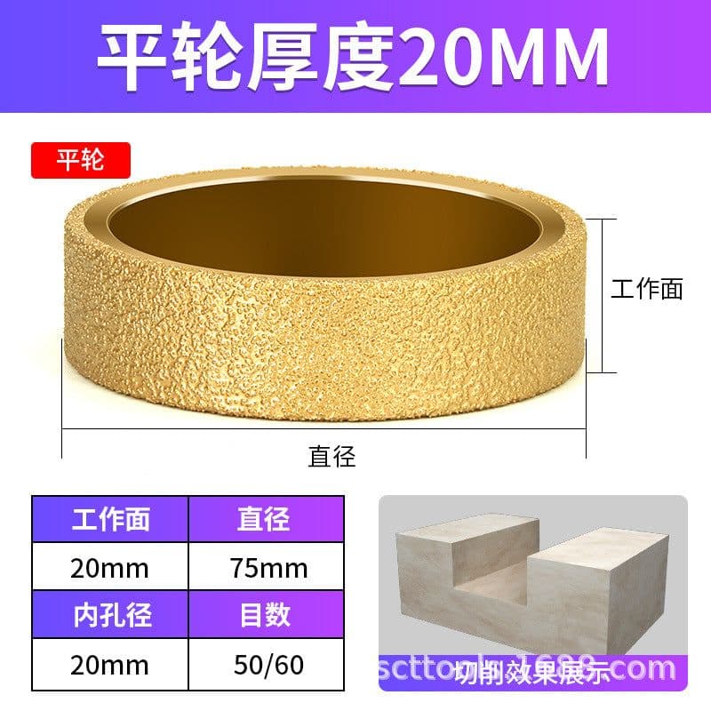 image-Diamond Grinding Wheel for Angle Grinder - Stone Marble Tile