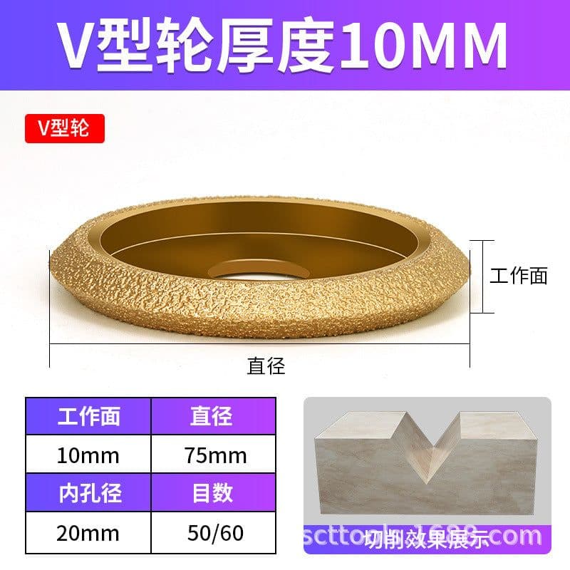 image-Diamond Grinding Wheel for Angle Grinder - Stone Marble Tile
