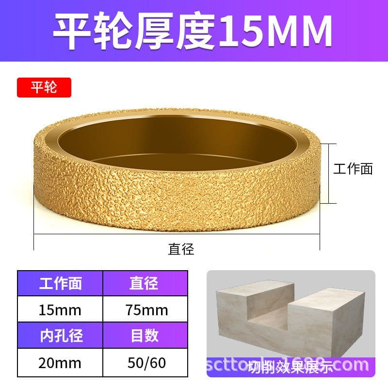 image-Diamond Grinding Wheel for Angle Grinder - Stone Marble Tile