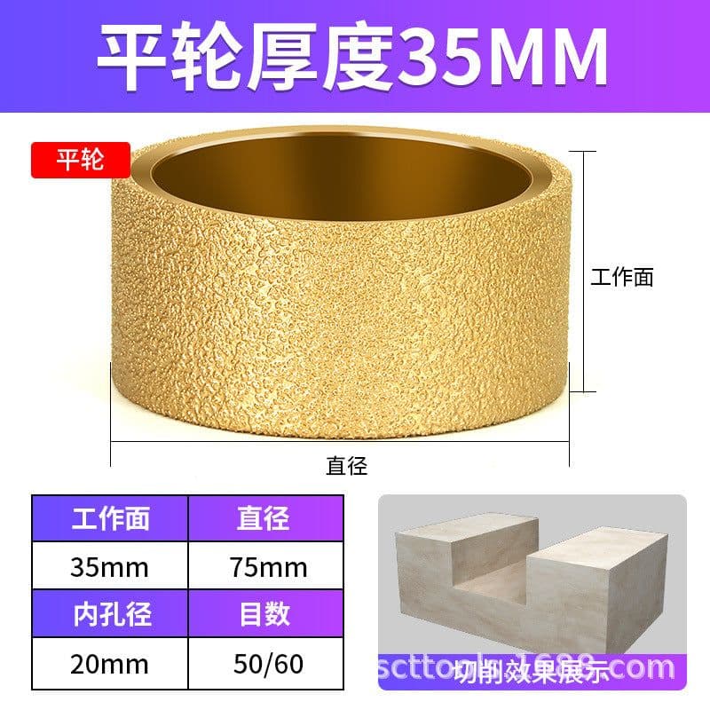 image-Diamond Grinding Wheel for Angle Grinder - Stone Marble Tile