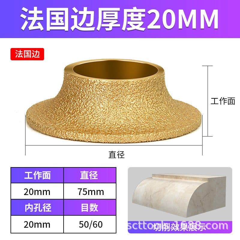 image-Diamond Grinding Wheel for Angle Grinder - Stone Marble Tile