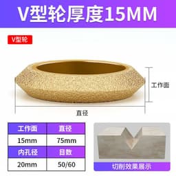 image-Diamond Grinding Wheel for Angle Grinder - Stone Marble Tile
