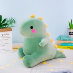 image-Green Plush Dinosaur Doll 60cm PP Cotton Stuffed Toy