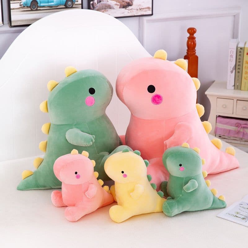 image-Green Plush Dinosaur Doll 60cm PP Cotton Stuffed Toy