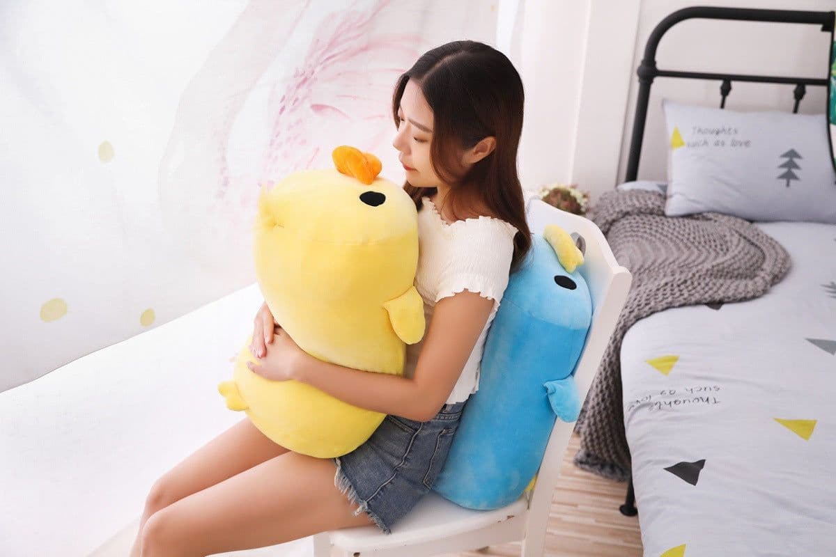 image-Duck Plush Pillow Doll Yellow 50cm Super Soft Short Plush
