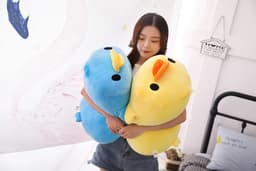 image-Duck Plush Pillow Doll Yellow 50cm Super Soft Short Plush
