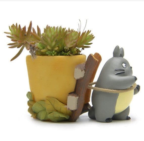 image-Jili Resin Mini Cat Vase DIY Doll Decoration