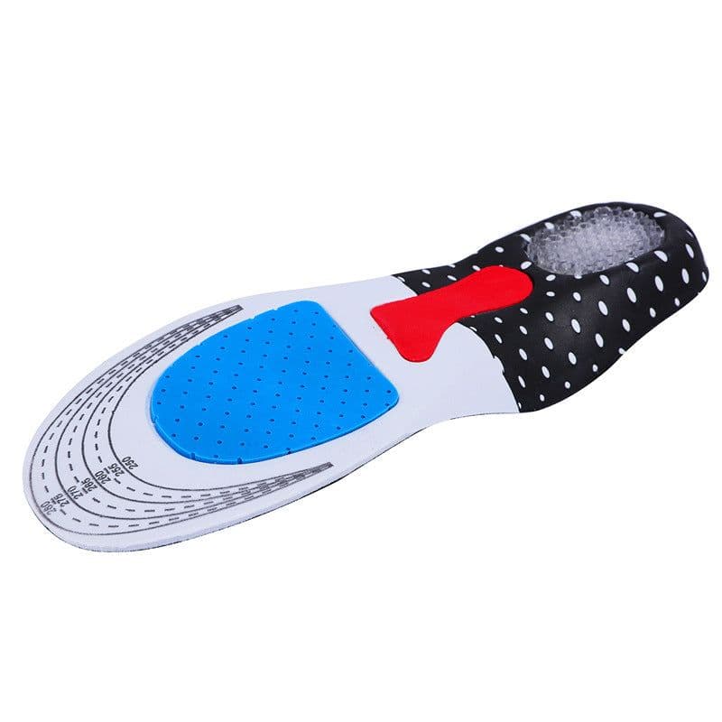 image-Silicone Gel Insoles Cuttable Orthotic Arch Support Unisex