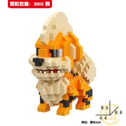 image-LBYU Pokemon Building Blocks Miniature Diamond Particles DIY Toy