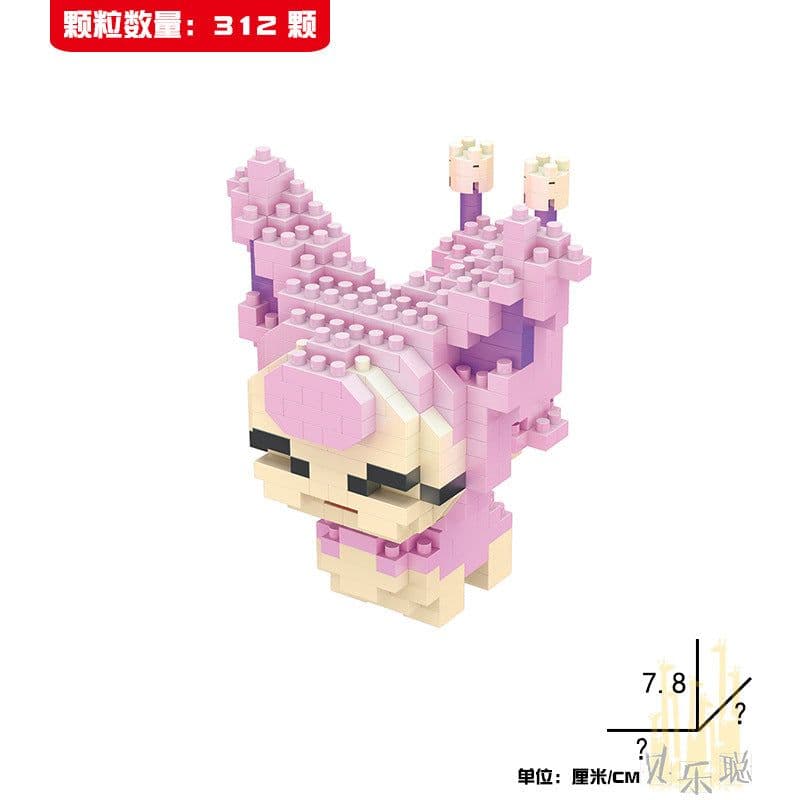 image-LBYU Pokemon Building Blocks Miniature Diamond Particles DIY Toy