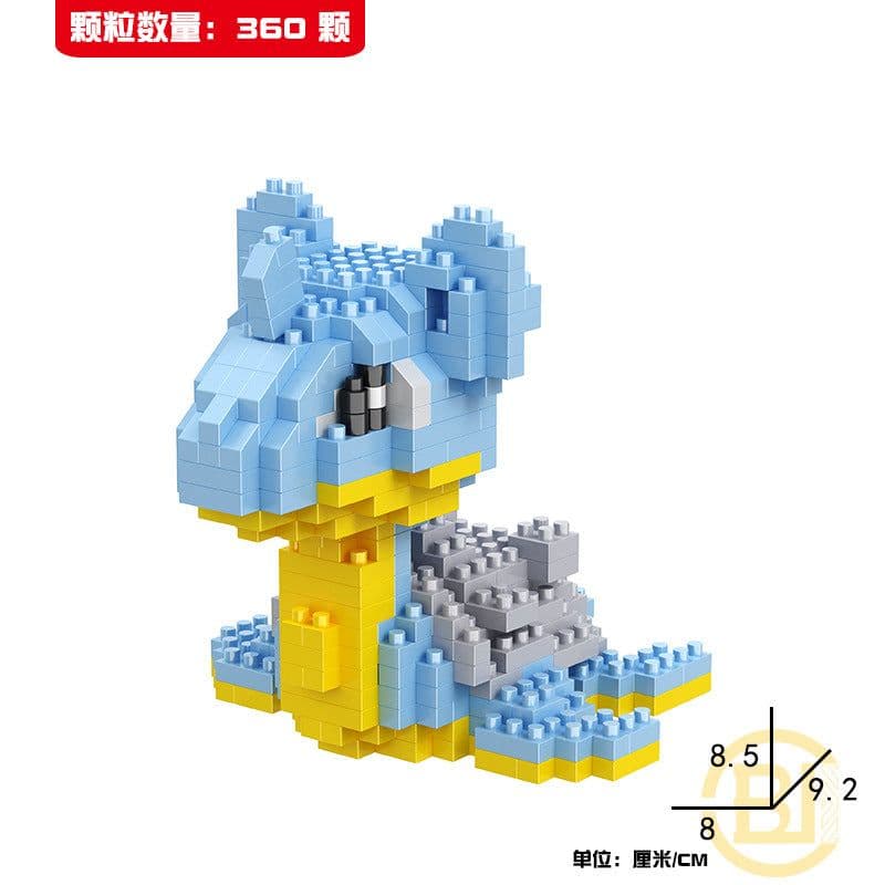 image-LBYU Pokemon Building Blocks Miniature Diamond Particles DIY Toy