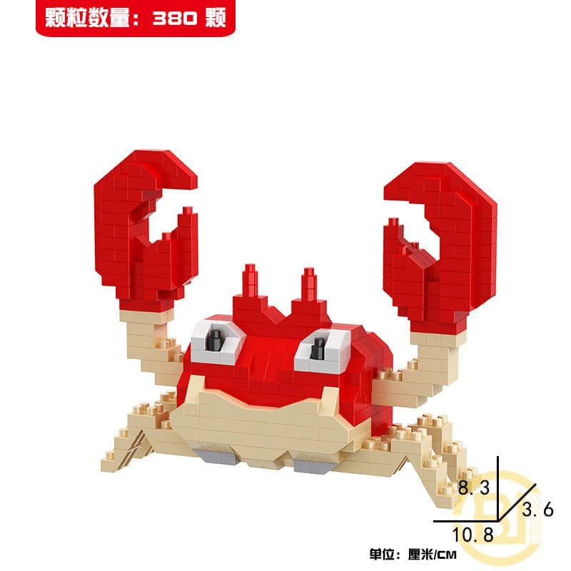 image-LBYU Pokemon Building Blocks Miniature Diamond Particles DIY Toy