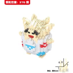 image-LBYU Pokemon Building Blocks Miniature Diamond Particles DIY Toy