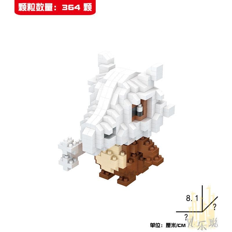 image-LBYU Pokemon Building Blocks Miniature Diamond Particles DIY Toy
