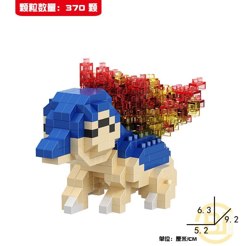 image-LBYU Pokemon Building Blocks Miniature Diamond Particles DIY Toy