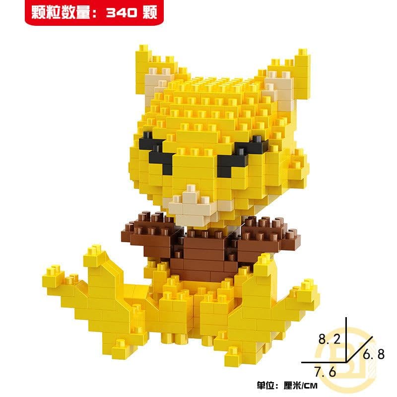 image-LBYU Pokemon Building Blocks Miniature Diamond Particles DIY Toy