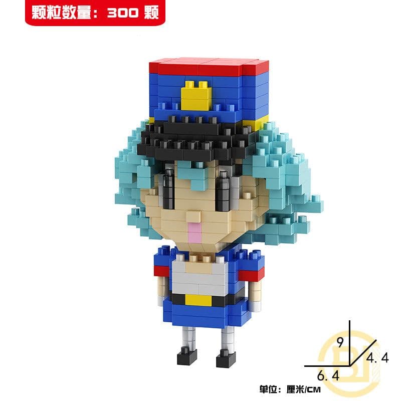 image-LBYU Pokemon Building Blocks Miniature Diamond Particles DIY Toy