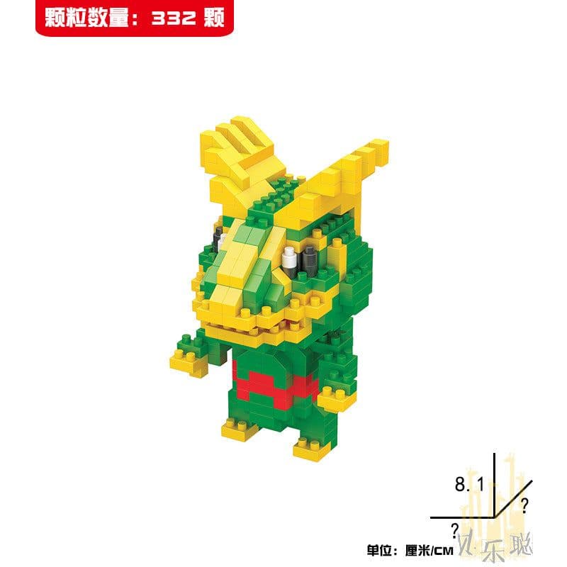 image-LBYU Pokemon Building Blocks Miniature Diamond Particles DIY Toy