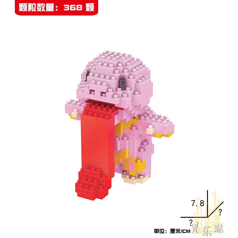 image-LBYU Pokemon Building Blocks Miniature Diamond Particles DIY Toy