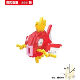 image-LBYU Pokemon Building Blocks Miniature Diamond Particles DIY Toy