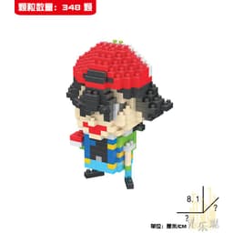 image-LBYU Pokemon Building Blocks Miniature Diamond Particles DIY Toy