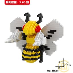 image-LBYU Pokemon Building Blocks Miniature Diamond Particles DIY Toy