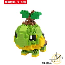 image-LBYU Pokemon Building Blocks Miniature Diamond Particles DIY Toy