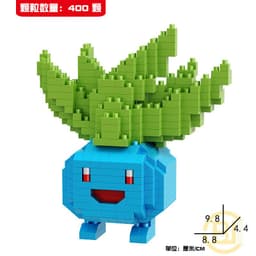 image-LBYU Pokemon Building Blocks Miniature Diamond Particles DIY Toy