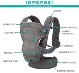 image-Infantino 4-in-1 Baby Carrier