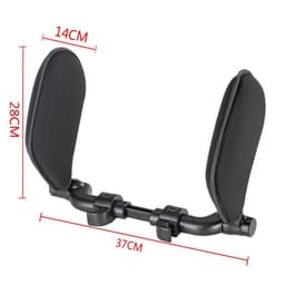 image-Car Headrest Neck Pillow U-Shaped Support Cushion