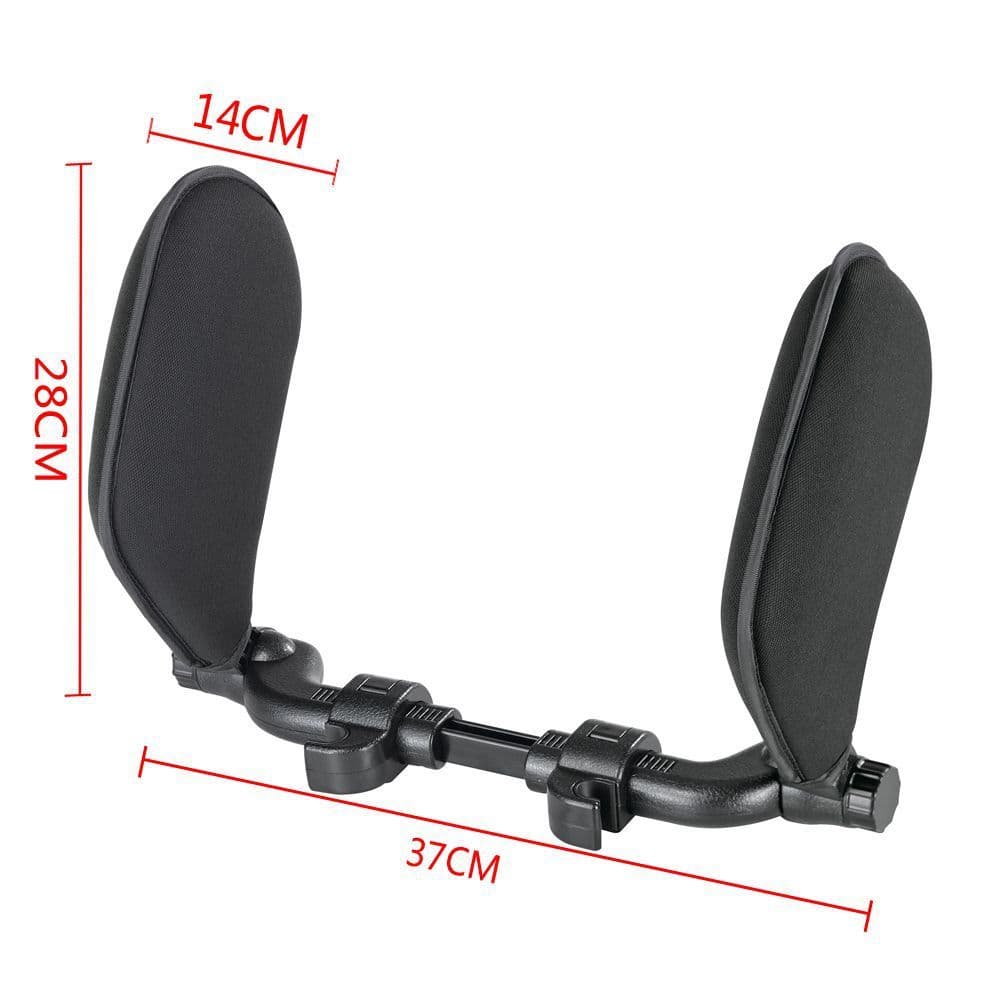 image-Car Headrest Neck Pillow U-Shaped Support Cushion