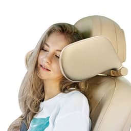 image-Car Headrest Neck Pillow U-Shaped Support Cushion