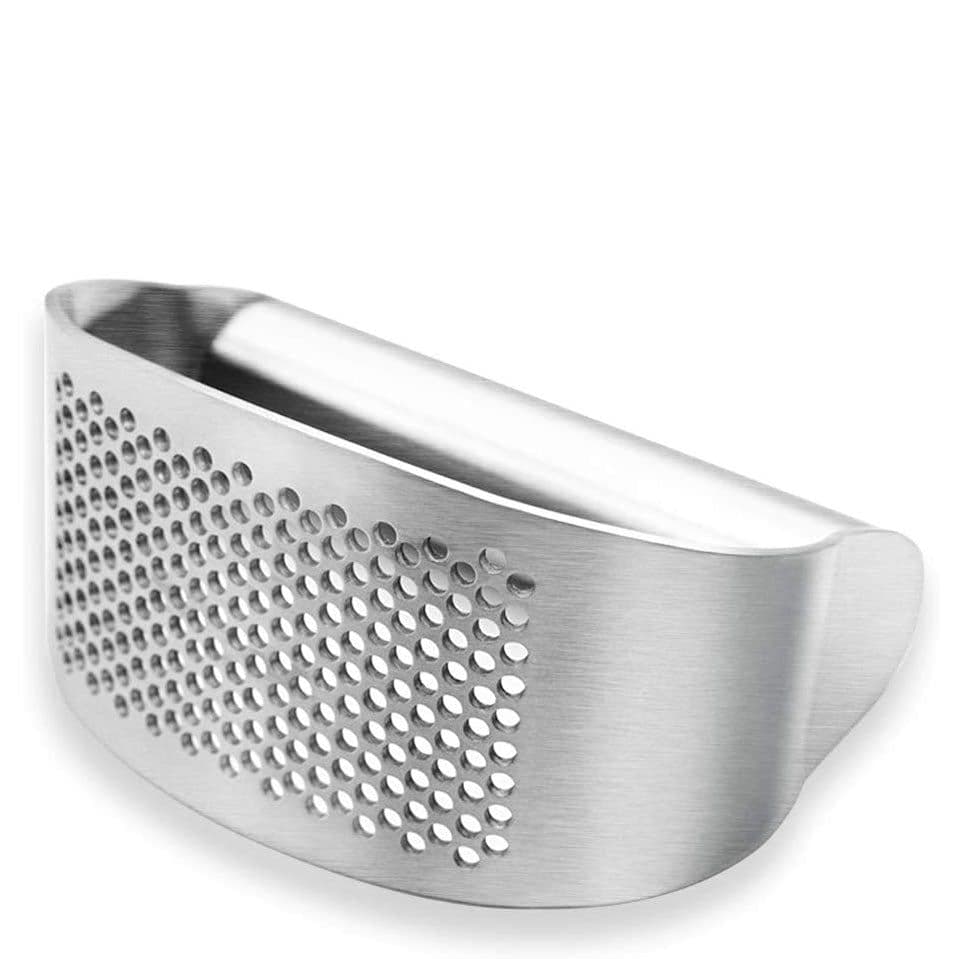 image-Stainless Steel Garlic Press Manual Kitchen Ginger Masher