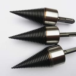 image-Wood Splitting Drill Bit 38mm Hexagonal Shank 8.5mm Hardened Steel